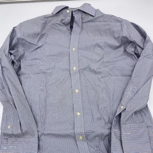 Nautica Button Up No Iron Shirt  SZ 15 1/2
